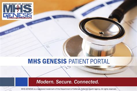 Through the <b>MHS GENESIS Patient</b> Portal, you can: View health information. . Mhs genesis patient